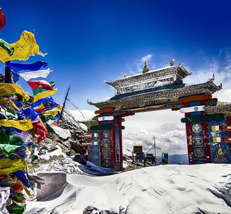 Couple riding ATVs in Bali