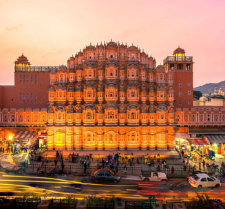Couple riding ATVs in Bali
